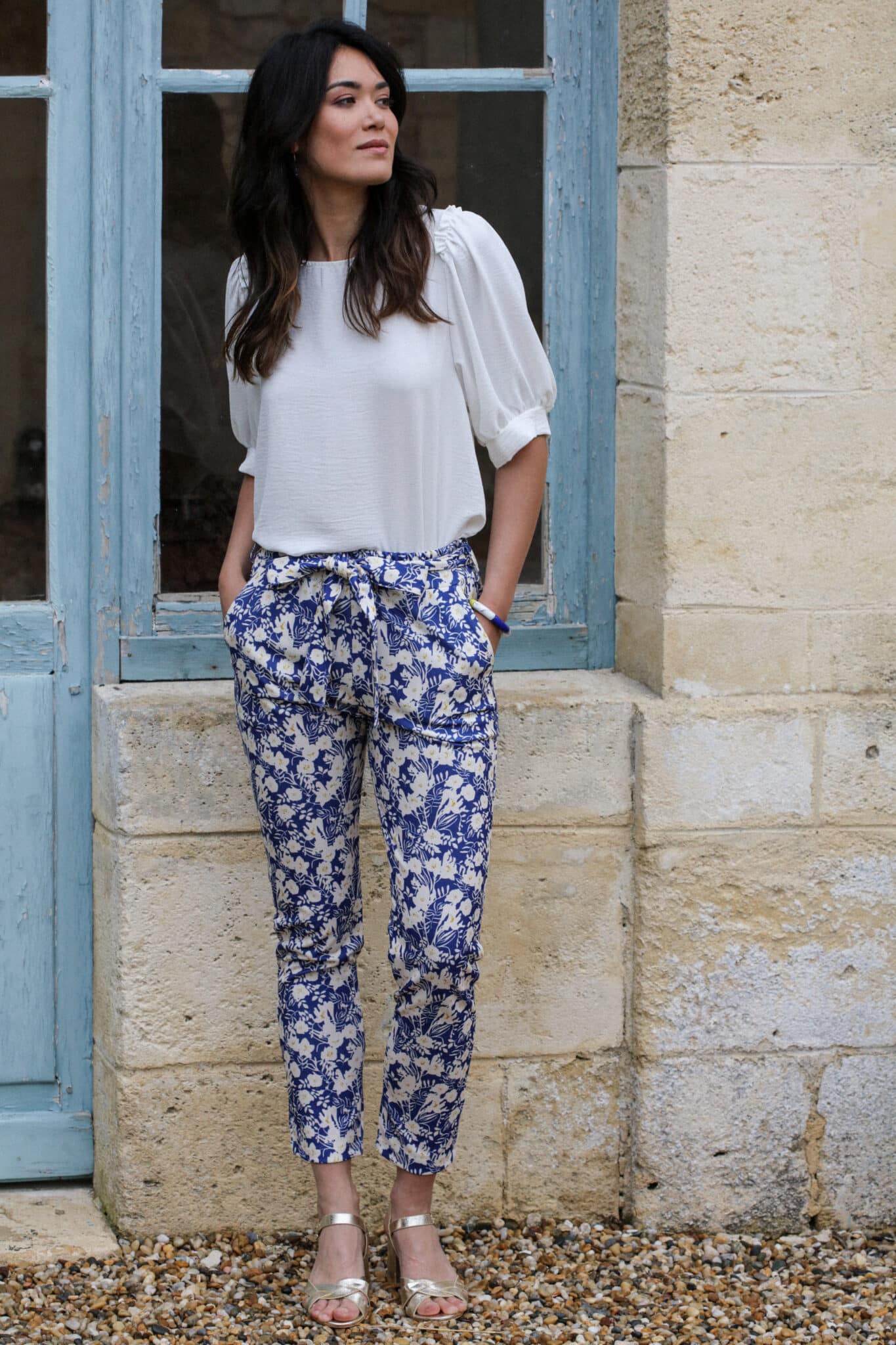 Printed fluid pants  Actuelle Collection